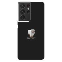Чохол Майнкрафт на Samsung Galaxy S21 ultra (AlphaPrint) Minecraft (Овечка Майнкрафт)