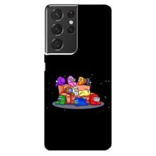 Чохли Амонг Ас для Samsung Galaxy S21 ultra (AlphaPrint) (Амонг-ас)