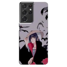 Анимешный чехол для Samsung Galaxy S21 ultra (Итачи Itachi)