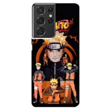 Чехлы с принтом Наруто на Samsung Galaxy S21 ultra (Naruto герой)