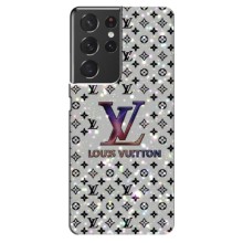 Чехол Стиль Louis Vuitton на Samsung Galaxy S21 ultra (Крутой LV)