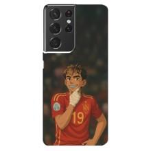 Чехол с футболистом Ламин Ямаль Samsung Galaxy S21 ultra (Ямаль аниме)