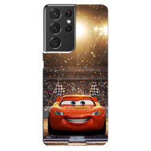 Чехол с принтом Маквин для Samsung Galaxy S21 ultra – Красный Маквин