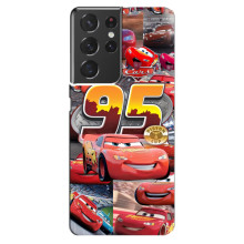 Силиконовый чехол Маквин для Samsung Galaxy S21 ultra – Коллаж Маквин