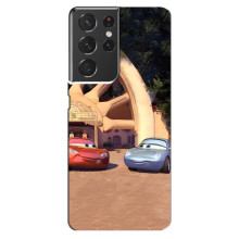 Чехол с принтом Маквин для Samsung Galaxy S21 ultra – Маквин и Салли