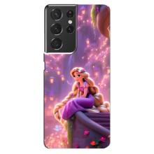 Чехол Рапунцель для Samsung Galaxy S21 ultra (Рапунцель в замке)