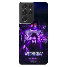 Чехол с дизайном Венздей 2 на Samsung Galaxy S21 ultra