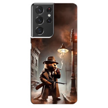 Чехол с мемами тралалело тралала для Samsung Galaxy S21 ultra