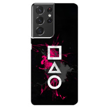 Чехол Гра в кальмара для Samsung Galaxy S21 ultra – Ранги