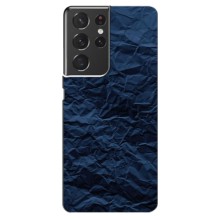 Текстурный Чехол для Samsung Galaxy S21 ultra (Бумага)