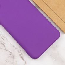 Чехол Silicone Cover Lakshmi Full Camera (A) для Samsung Galaxy S21 – Фиолетовый