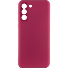 Чехол Silicone Cover Lakshmi Full Camera (A) для Samsung Galaxy S21 – Бордовый