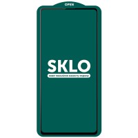 Защитное стекло SKLO 5D (тех.пак) для Samsung Galaxy S21 – Черный