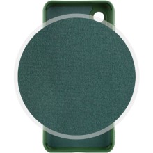 Чехол Silicone Cover Lakshmi Full Camera (A) для Samsung Galaxy S21 – Зеленый