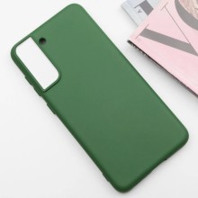 Чехол Silicone Cover Lakshmi (AA) для Samsung Galaxy S21 – Зеленый