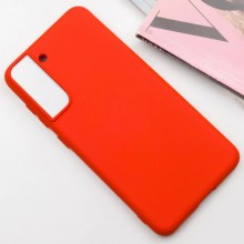 Чехол Silicone Cover Lakshmi (AA) для Samsung Galaxy S21 – Красный