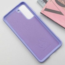 Чехол Silicone Cover Lakshmi (AA) для Samsung Galaxy S21 – Сиреневый