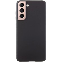 Чехол Silicone Cover Lakshmi (AA) для Samsung Galaxy S21 – Черный