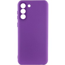 Чохол Silicone Cover Lakshmi Full Camera (A) для Samsung Galaxy S21 – Фіолетовий