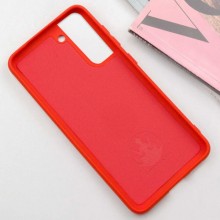 Чехол Silicone Cover Lakshmi (AA) для Samsung Galaxy S21 – Красный