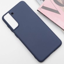 Чохол Silicone Cover Lakshmi (AA) для Samsung Galaxy S21 – Синій