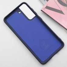 Чехол Silicone Cover Lakshmi (AA) для Samsung Galaxy S21 – Синий