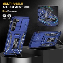 Ударопрочный чехол Camshield Army Ring для Samsung Galaxy S21 – Синий