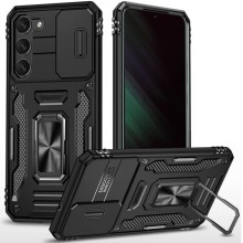 Ударопрочный чехол Camshield Army Ring для Samsung Galaxy S21 – Черный