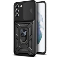 Ударопрочный чехол Camshield Serge Ring для Samsung Galaxy S21 – Черный