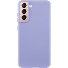 Чохол Silicone Cover Lakshmi (AA) для Samsung Galaxy S21 – Бузковий
