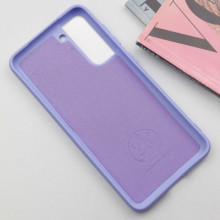 Чохол Silicone Cover Lakshmi (AA) для Samsung Galaxy S21 – Бузковий