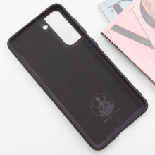 Чохол Silicone Cover Lakshmi (AA) для Samsung Galaxy S21 – Чорний