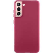 Чехол Silicone Cover Ummi Lakshmi (AA) для Samsung Galaxy S21 – Бордовый
