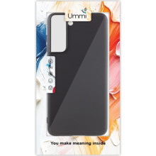 Чехол Silicone Cover Ummi Lakshmi (AA) для Samsung Galaxy S21 – Черный