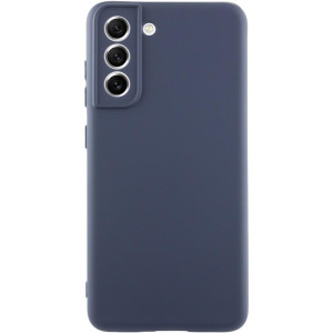 Чохол TPU GETMAN Liquid Silk Full Camera для Samsung Galaxy S21 – Синій