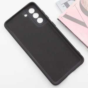 Чехол TPU GETMAN Liquid Silk Full Camera для Samsung Galaxy S21