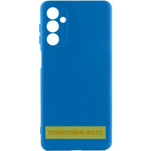 Чохол TPU GETMAN Liquid Silk Full Camera для Samsung Galaxy S21 – Синій