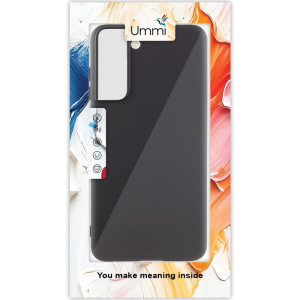 Чехол Silicone Cover Ummi Lakshmi (AA) для Samsung Galaxy S21 – Черный