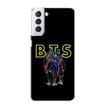 Чехлы BTS для Samsung Galaxy S21 (AlphaPrint)