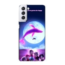 Чехлы BTS для Samsung Galaxy S21 (AlphaPrint)