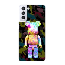 Чехлы для Samsung Galaxy S21 - Bearbrick Louis Vuitton (PREMIUMPrint) (Яркий Bearbrick)