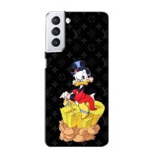 Чехлы для Samsung Galaxy S21 - Скрудж МакДак Louis Vuitton (PREMIUMPrint) (Богатство Макдака)