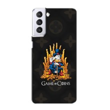 Чехлы для Samsung Galaxy S21 - Скрудж МакДак Louis Vuitton (PREMIUMPrint) (Король денег)