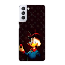 Чехлы для Samsung Galaxy S21 - Скрудж МакДак Louis Vuitton (PREMIUMPrint) (Скрудж с бриллиантом)