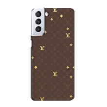 Чохли Луі Вітон для Samsung Galaxy S21 (AlphaPrint - LOUIS VUITTON) (дизайн Луі Вітон)