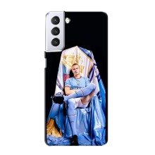 Чехлы с футболистом Ерлинг Холанд для Samsung Galaxy S21 (AlphaPrint) (футболист Холанн)