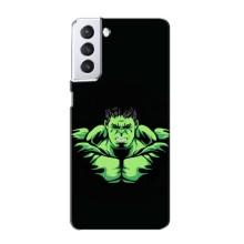 Чехлы с героями Марвел Samsung Galaxy S21 (VPrint)