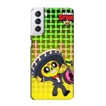Чехлы Brawl Stars для Samsung Galaxy S21 (AlphaPrint)