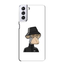 Чехлы с Обезьянами NFT для Samsung Galaxy S21 (AlphaPrint) (обезьяна NFT Adidas)