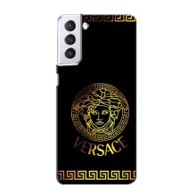 Чехлы VERSACE для Самсунг С21 (PREMIUMPrint) (Logo Versace)